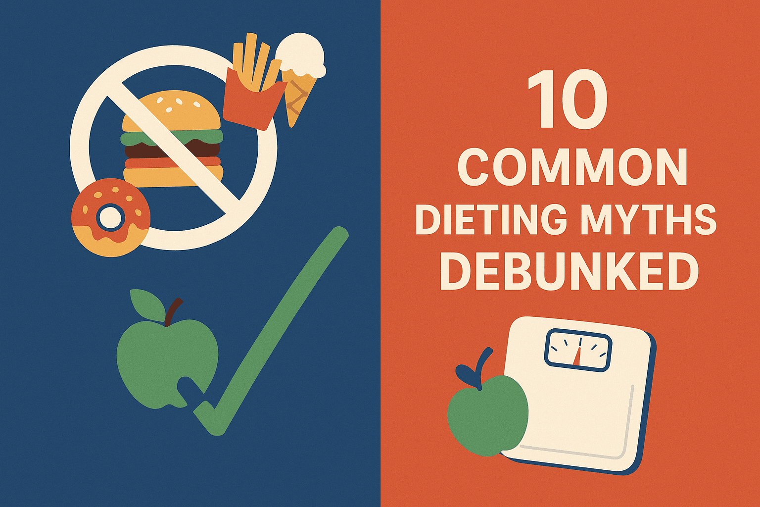 10 Common Dieting Myths Debunked